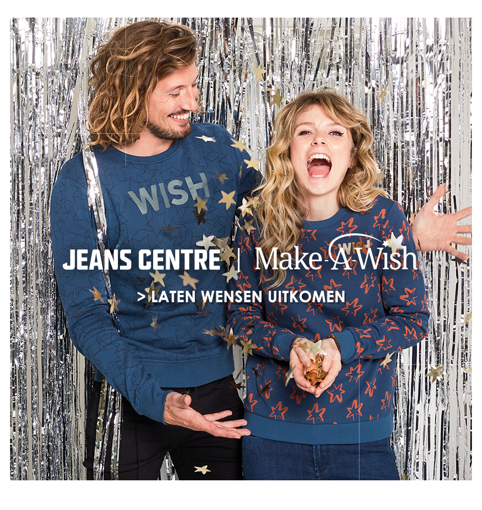 Jeans Centre en Make a Wish laten samen wensen uitkomen